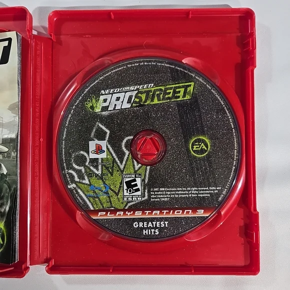 Sony PlayStation 3 Need for Speed ProStreet - Red Case - Picture 4 of 9